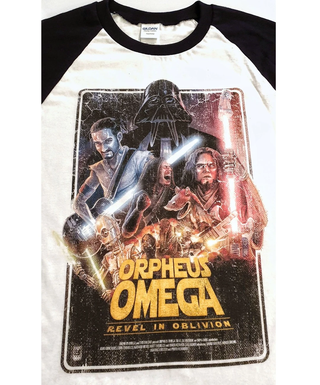 Orpheus Omega screen printed merchandise from the Blast Ink gallery