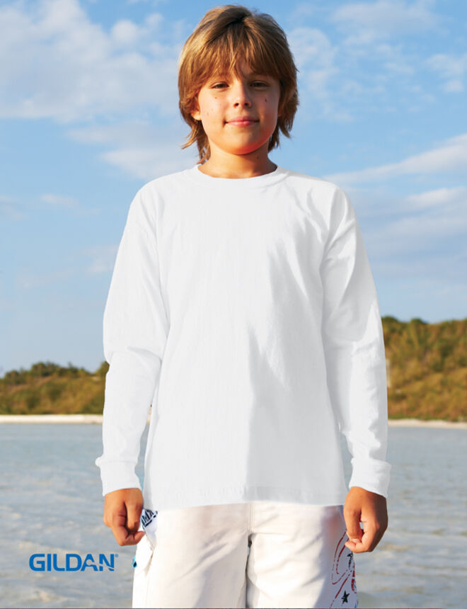 Ultra Cotton Youth Long Sleeve T-Shirt Thumbnail