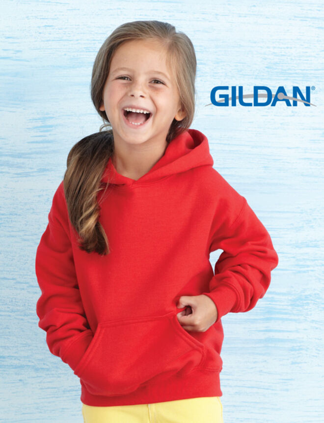 Heavy Blend Youth Hooded Sweatshirt Thumbnail