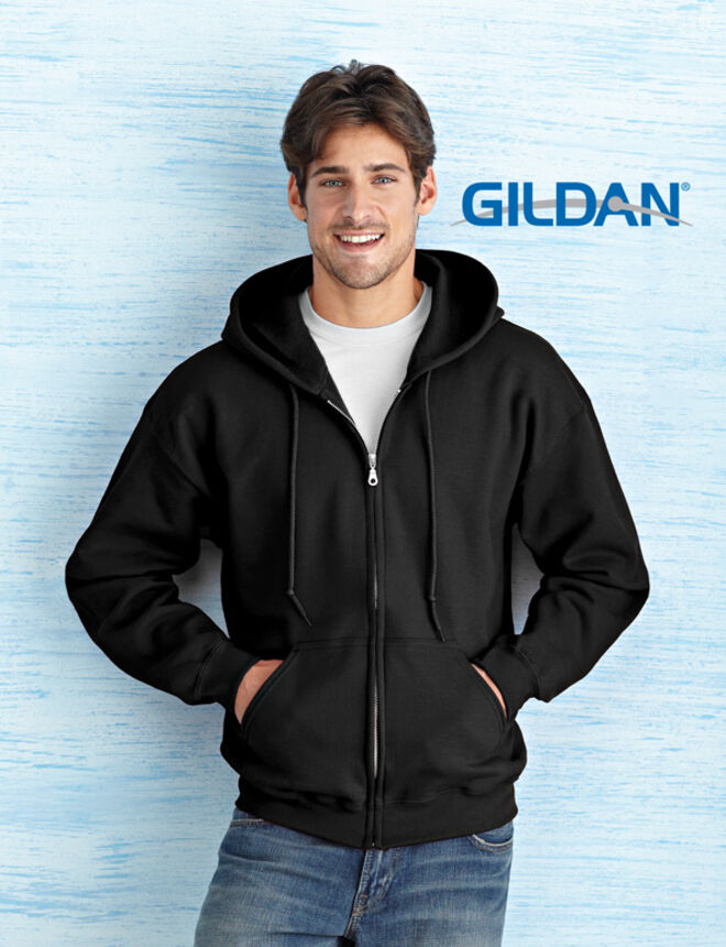 Heavy Blend Adult Full Zip Hooded Sweatshirt Thumbnail
