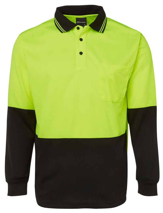 Hi Vis L/S Trad Polo Thumbnail