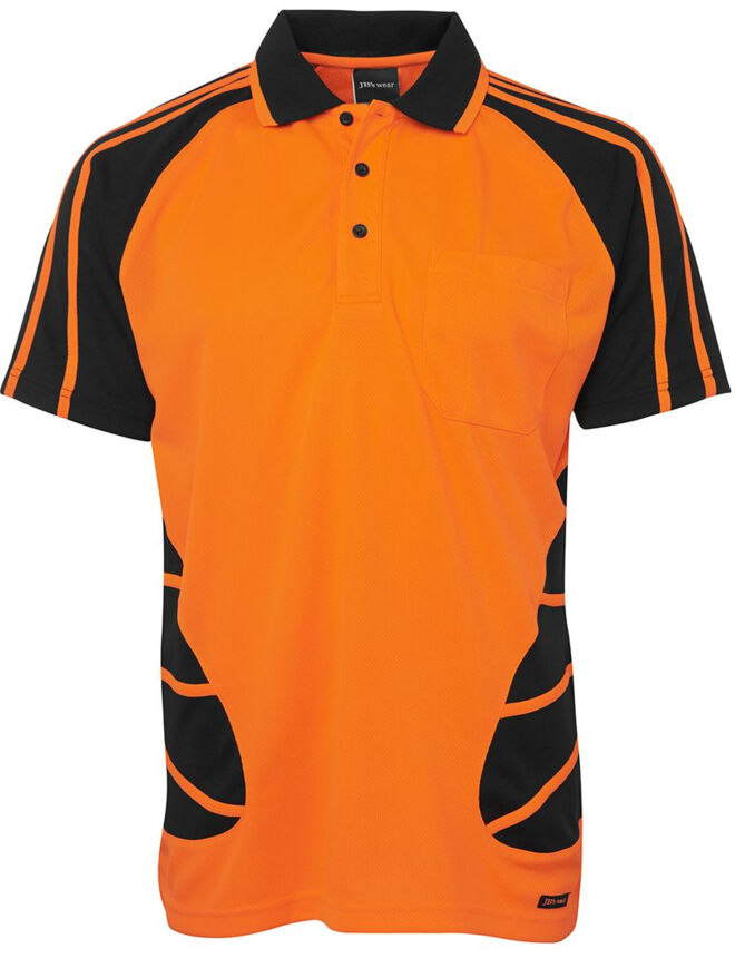 Hi Vis S/S Spider Polo Thumbnail