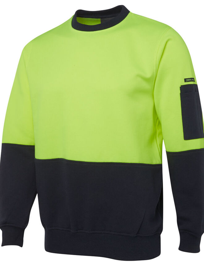 Hi Vis Fleecy Crew Thumbnail