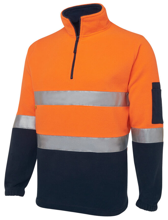 JB's Hi Vis (D+N) 1/2 Zip Polar Fleece Thumbnail