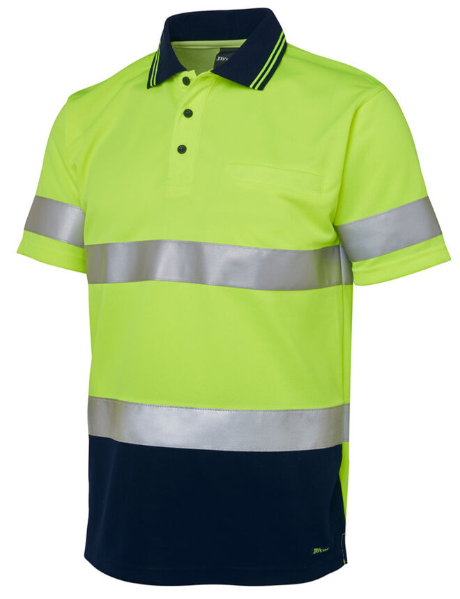 JB's Hi Vis S/S (D+N) Trad Polo Thumbnail